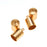 The Beadsmith Cord Ends, Barrel with Ring 12mm, Fits 6.5mm Cord, Gold Plated (4 Pieces)