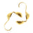 Knot Covers, Clamshell 3.7mm, Brass (20 Pieces)