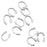 Wire & Thread Protectors, .019 Inch Loops Silver Plated (50 Pieces)