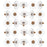 Earring Backs, Hypo Allergenic Bullet Clutch with Pad 7x11mm Gold Tone (25 Pairs)