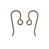 Vintaj Natural Brass Classic French Ear Wire 20mm (2 Pairs)