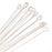 Open Eye Pins, 2 Inches Long and 24 Gauge Thick, Sterling Silver (10 Pieces)
