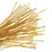 Head Pins, 1.5 Inches Long and 21 Gauge Thick, 22K Gold Plated (50 Pieces)