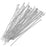 Head Pins, 1.5 Inches Long and 24 Gauge Thick, Silver Plated (50 Pieces)