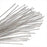 Head Pins, Silver Plated, 1 Inch Long and 21 Gauge Thick (50 Pieces)