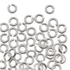 Sterling Silver Open Jump Rings 2.5mm 22 Gauge (20 pcs)