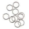 Sterling Silver Open Jump Rings 4mm 22 Gauge (20 pcs)