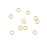 14K Gold-Filled Open Jump Rings 4mm 21 Gauge (10 pcs)