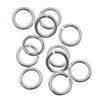 Sterling Silver Open Jump Rings 4mm 21 Gauge (20 pcs)