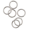 Sterling Silver Open Jump Rings 5mm 21 Gauge (10 pcs)