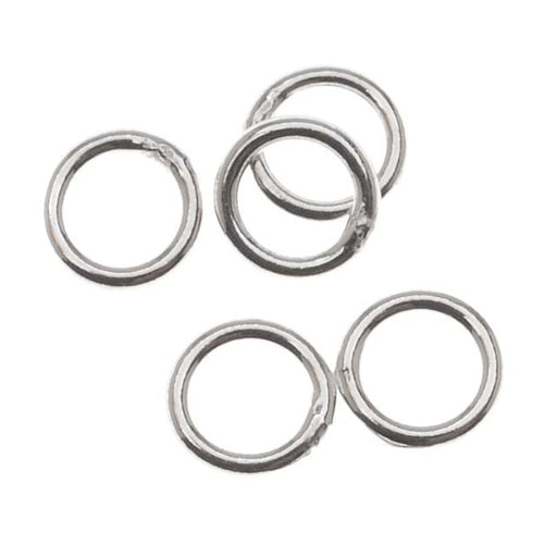 Sterling Silver Closed Jump Rings 5mm 20 Gauge (10 pcs)