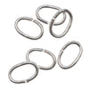 Sterling Silver Open Jump Rings Oval 4x6mm 20 Gauge (20 pcs)