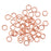 Genuine Copper Open Jump Rings 6mm 18 Gauge (50 Pieces)