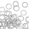 Silver Plated Open Jump Rings 5mm 20 Gauge (50 pcs)