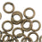 Antiqued Brass Open Jump Rings 5mm 18 Gauge (50 pcs)