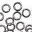 Gun Metal Plated Open Jump Rings 5mm 18 Gauge (50 pcs)