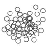 Gun Metal Plated Open Jump Rings 6mm 19 Gauge (100 pcs)