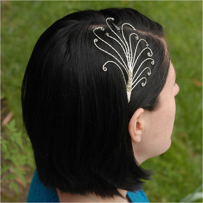 Retired - Wire Wrapped Feather Headband