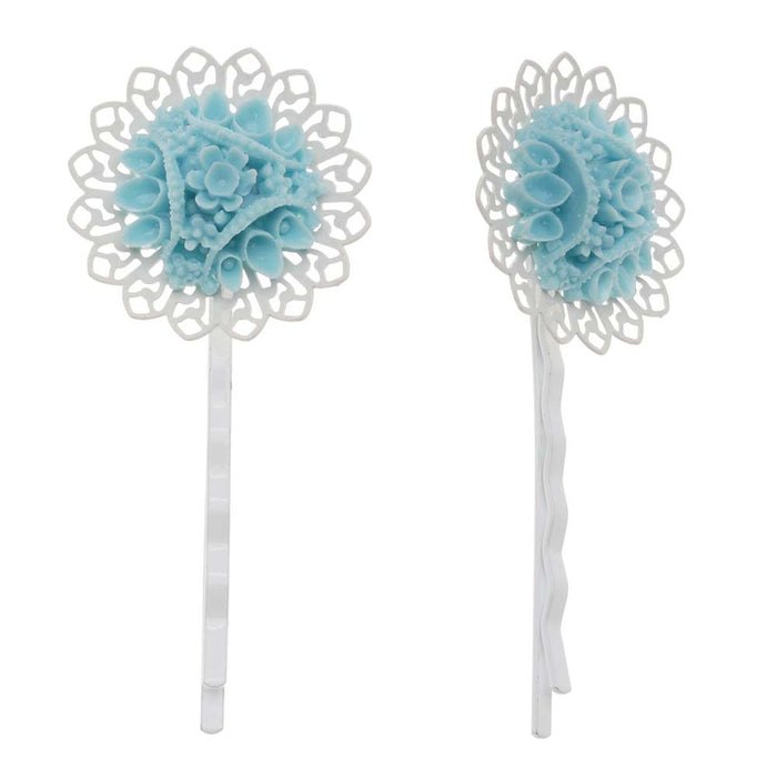 Retired - Lovely Lace Filigree Bobby Pin Set