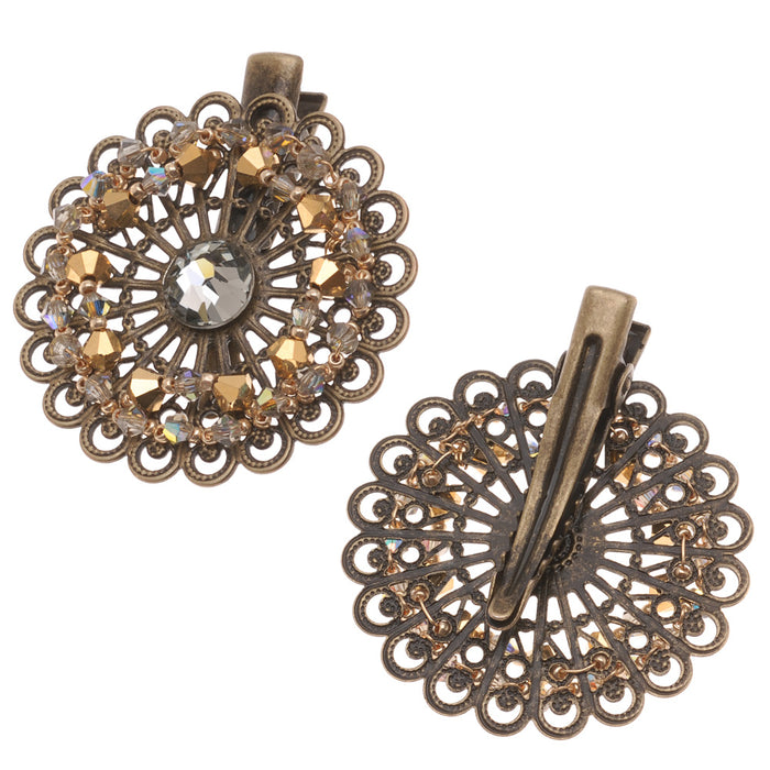 Retired - Victorian Elegance Hair Clips