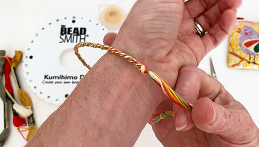 How to Make a Kumihimo Friendship Bracelet
