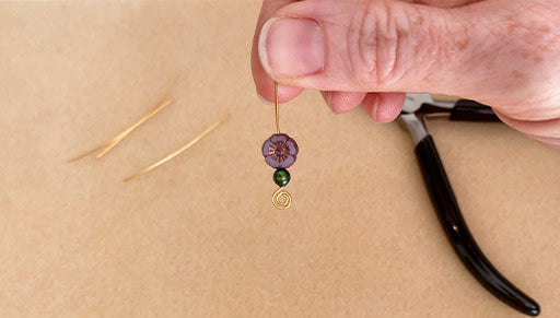 How to Make a Spiral Head Pin