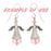 TierraCast Fine Silver Plated Pewter Angel Wing Beads 14mm (4 Pieces)