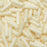 Miyuki Bugle Tube Beads, Cylinder Size #2 6x1.5mm, Matte Opaque Cream (17 Grams)