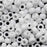 Toho Round Seed Beads 6/0 #41 Opaque White 8 Gram Tube