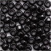 Toho Round Seed Beads 6/0 49 'Opaque Jet' 8 Gram Tube