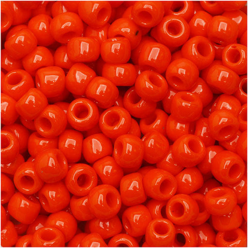 Toho Round Seed Beads 6/0 50 'Opaque Sunset Orange' 8 Gram Tube