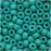 Toho Round Seed Beads 6/0 55 'Opaque Turquoise' 8 Gram Tube