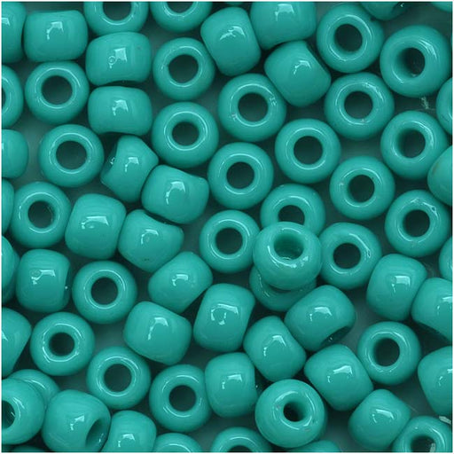 Toho Round Seed Beads 6/0 55 'Opaque Turquoise' 8 Gram Tube
