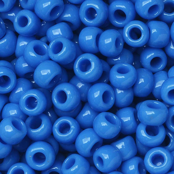 Toho Seed Beads, Round 6/0 #43D 'Opaque Cornflower' (8 Grams)