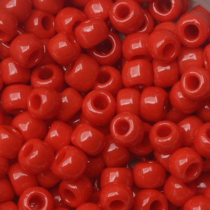 Toho Seed Beads, Round 6/0 #45A 'Opaque Cherry' (8 Grams)