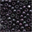 Toho Round Seed Beads 6/0 90 'Metallic Amethyst Gun Metal' 8 Gram Tube