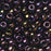 Toho Seed Beads, Round 6/0 #85 'Metallic Iris Purple' (8 Grams)