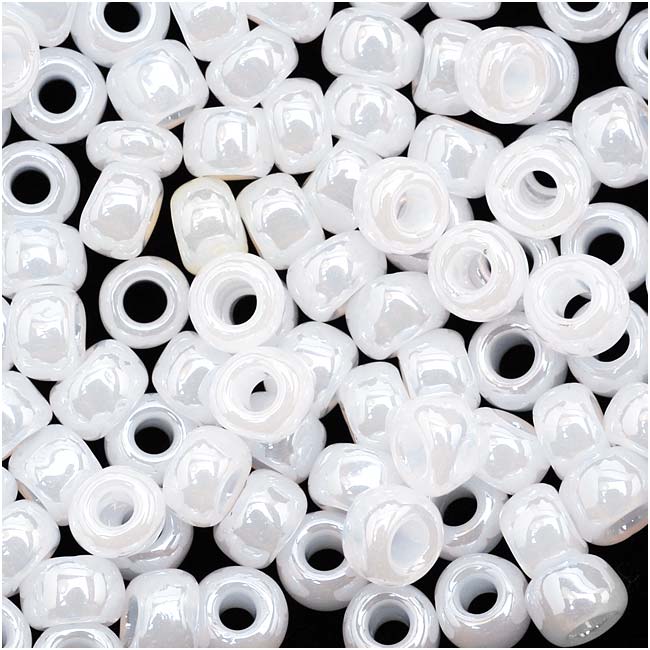 Toho Round Seed Beads 6/0 141 'Ceylon Snowflake' 8 Gram Tube