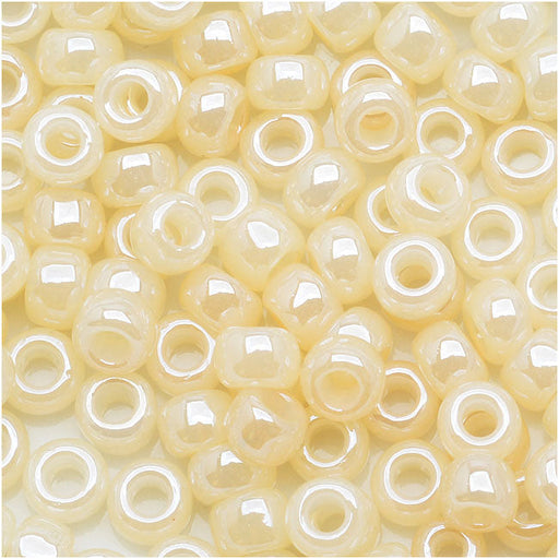 Toho Round Seed Beads 6/0 #147 - Ceylon Light Ivory ( 8 Grams)