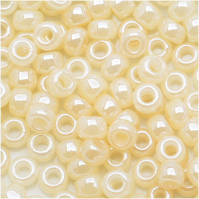 Toho Round Seed Beads 6/0 #147 - Ceylon Light Ivory ( 8 Grams)