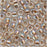 Toho Round Seed Beads 6/0 #994 'Gold Lined Rainbow Crystal' 8 Gram Tube