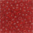 Toho Round Seed Beads 6/0 5B Transparent Siam Ruby 8 Gram Tube