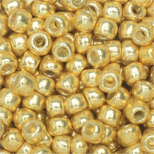 Toho Round Seed Beads 6/0 #PF557 'Galvanized Starlight' 8g
