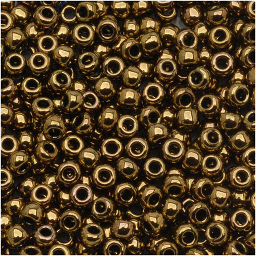 Toho Round Seed Beads 6/0 #223 'Antique Bronze' 8g