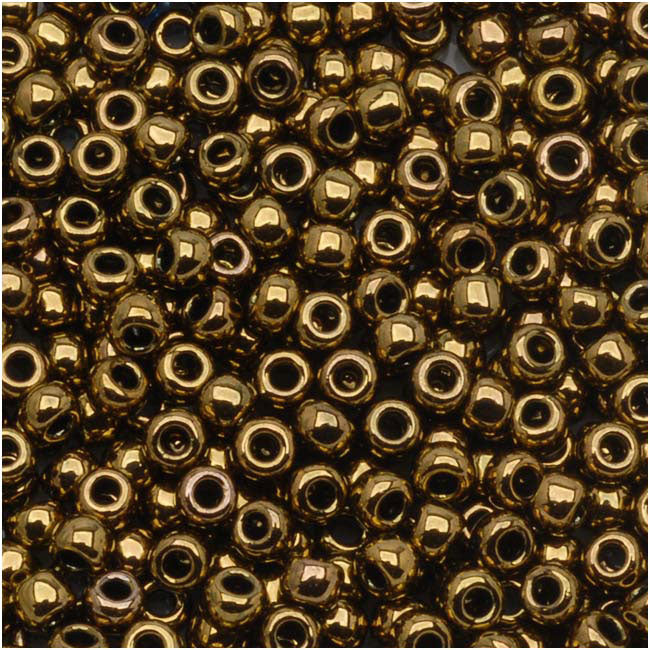 Toho Round Seed Beads 6/0 #223 'Antique Bronze' 8g