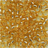Toho Round Seed Beads 8/0 22 'Silver Lined Lt Topaz' 8 Gram Tube
