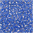 Toho Round Seed Beads 8/0 33 Silver Lined Lt Sapphire 8 Gram Tube
