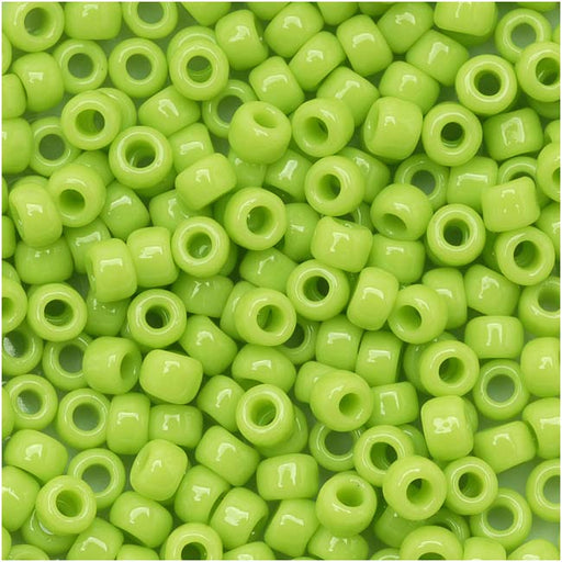 Toho Round Seed Beads 8/0 44 'Opaque Sour Apple' 8 Gram Tube
