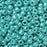 Toho Seed Beads, Round 8/0 #132 'Opaque Lustered Turquoise' (8 Grams)