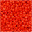 Toho Round Seed Beads 8/0 50 'Opaque Sunset Orange' 8 Gram Tube